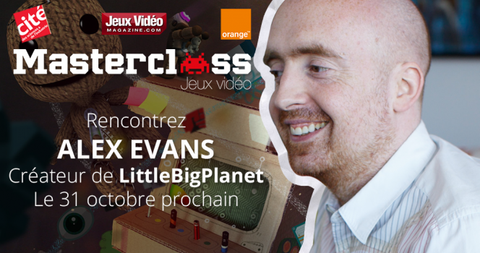 Masterclass d'Alex Evans, cofondateur de Media Molecule