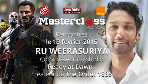 Masterclass avec Ru Weerasuriya, cofondateur du studio Ready at Dawn