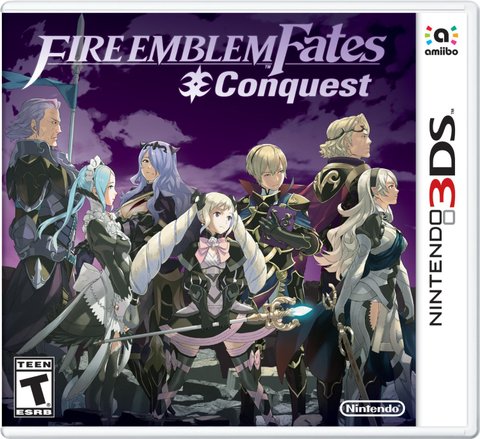 Jaquette de Fire Emblem Fates : Conquête