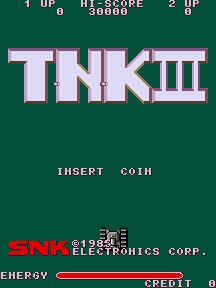 T.N.K. III sur Arcade