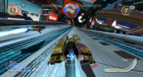 Jaquette de Wipeout Omega Collection sur PS4 Pro : découvrez notre extrait 4K / 60 fps !