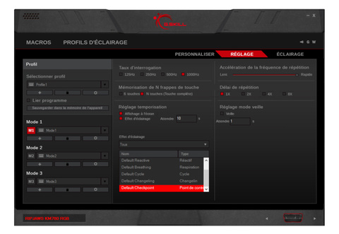 Test G.Skill Ripjaws KM780 : Un rapport qualité prix intéressant