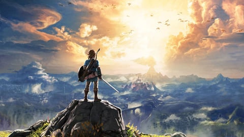 Jaquette de The Legend of Zelda : Breath of the Wild - L'Aventure, avec un grand A sur Switch
