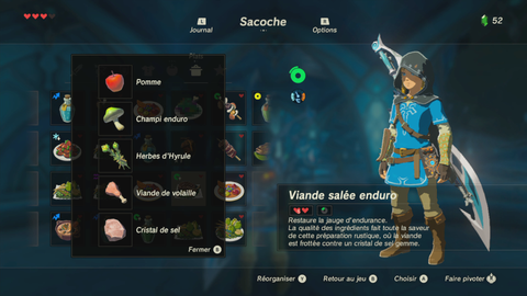 Les plats salés