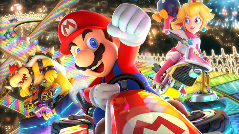 Jaquette de Mario Kart 8 Deluxe : Le jeu multi par excellence, un must-have ! sur Switch