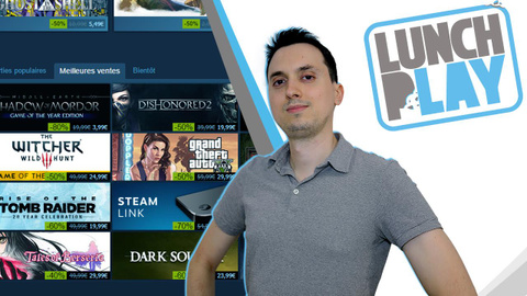 Jaquette de Lunch Play : Les soldes Steam avec MrDeriv et Lâm