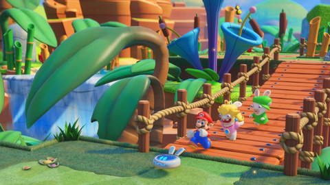 Jaquette de Mario + The Lapins Crétins Kingdom Battle : 12 minutes de gameplay pour le mode coop