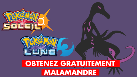 Pokémon Soleil et Lune : la distribution gratuite de Malamandre débute chez Micromania