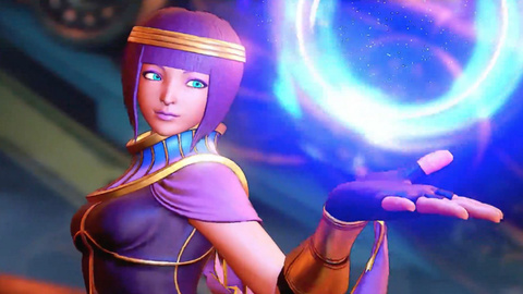 Street Fighter V : Menat, une nouvelle combattante venue d'Egypte