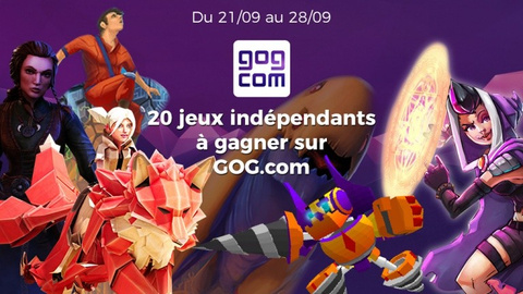 Concours GOG.com : gagnez 20 jeux PC, Mac et Linux indépendants
