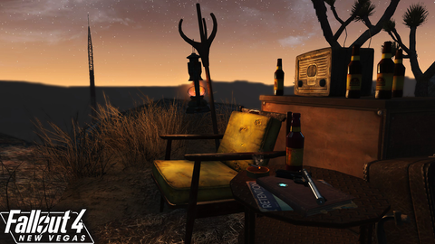 Une équipe de fous-furieux recrée New Vegas dans Fallout 4