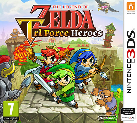 The Legend of Zelda : Tri Force Heroes sur 3DS