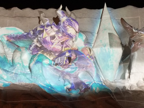 Final Fantasy XIV : le jeu se paye une énorme sculpture de neige au festival de Sapporo !