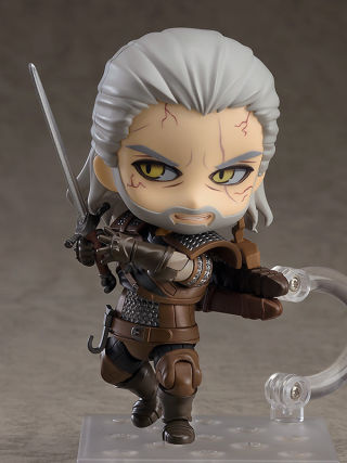 The Witcher 3 Wild Hunt : Nendoroid sort une nouvelle figurine de Geralt de Riv