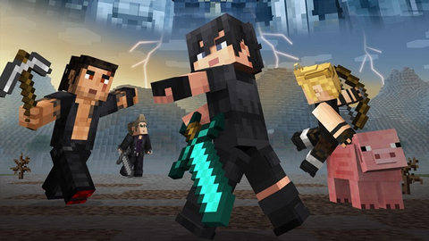 Final Fantasy XV s'invite dans Minecraft