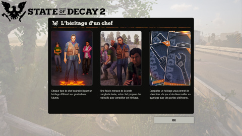 State of Decay 2 : guide quêtes d'héritage