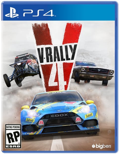 v rally 4 cover ps4 jaquette