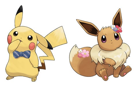 Pokémon Let's Go, Evoli / Pikachu : La carte et plusieurs artworks dévoilés