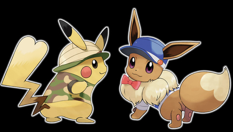 Pokémon Let's Go, Evoli / Pikachu : La carte et plusieurs artworks dévoilés