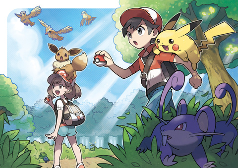 Pokémon Let's Go, Evoli / Pikachu : La carte et plusieurs artworks dévoilés