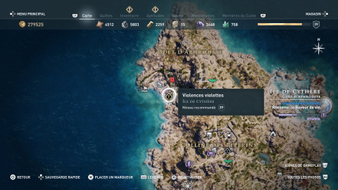 Violence Violette Assassins Creed Odyssey Solution