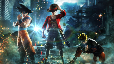 Jump Force : Goku et Vegeta SS Blue Vs Golden Freezer à Paris - X018