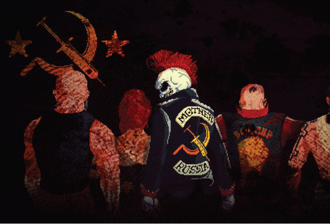 Mother Russia Bleeds explose des crânes sur Switch