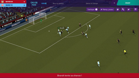 Football Manager Touch 2019 montre ses fonctionnalités
