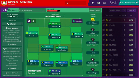 Football Manager Touch 2019 montre ses fonctionnalités
