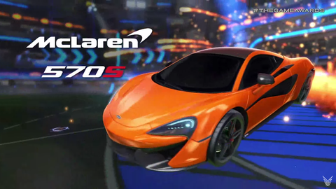 Game Awards 2018 : La McLaren 570s roule sur Rocket League