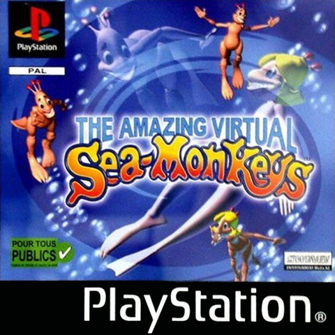 The Amazing Virtual Sea Monkeys sur PS1