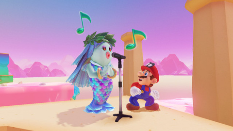 Super Mario Odyssey : le contenu en réalité virtuelle se détaille à travers quelques screenshots