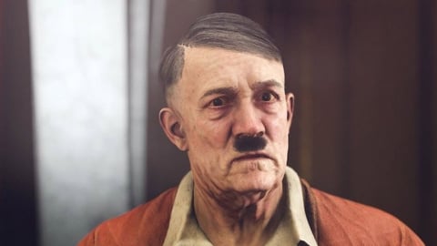 Hitler dans Wolfenstein II The New Colossus : Un nazi pourri gâteux