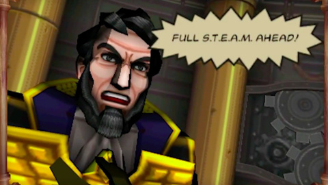 Abraham Lincoln dans Code Name S.T.E.A.M : Mon mech à moi
