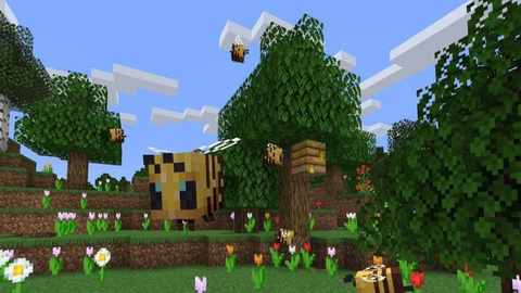 Minecraft : la mise à jour dédiée aux abeilles en approche