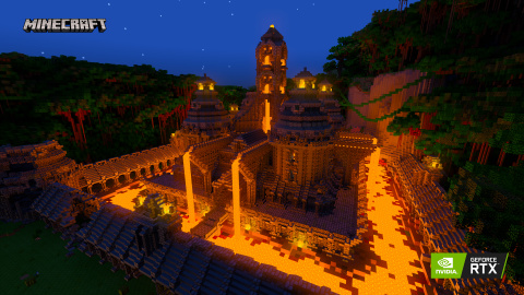 Minecraft : Nvidia présente de nouveaux mondes en RTX