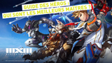 MXM : Master X Master, meilleurs héros : notre guide des maîtres