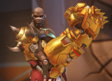Arme dorée de Doomfist