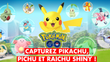 Pokémon GO , Pikachu, Pichu et Raichu Shiny : comment les obtenir ?