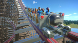 Planet Coaster : une montagne russe réelle promue en jeu