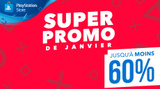 PS Store : Jusqu'à -60% avec la super promo de janvier !