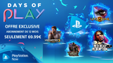 PS Now: 30% de remise pour les Days of Play !