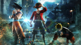 Jump Force : Goku et Vegeta SS Blue Vs Golden Freezer à Paris - X018