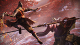 Sekiro Shadows Die Twice - Un shinobi face à un puissant boss