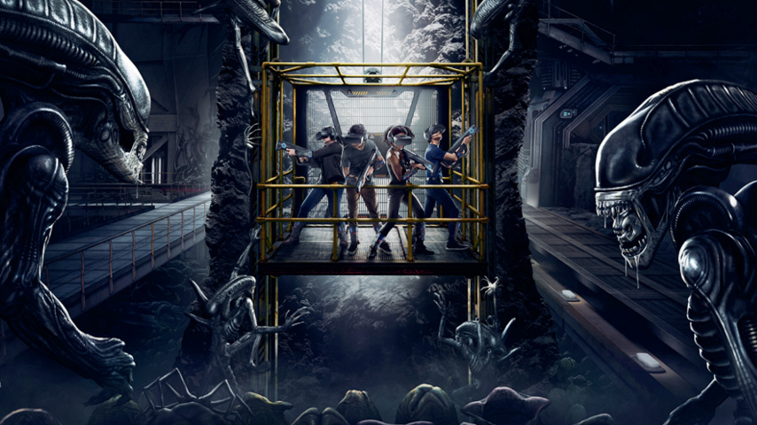 Alien Descent : une nouvelle attraction en VR signée The Void