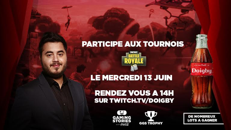 Fortnite : des tournois Gaming Stories sont prévus le mercredi 13 juin suivez les en direct ici !