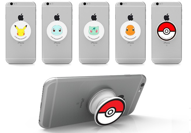 Nintendo : les coréens ont un pass navigo /grips de smartphone Pokémon