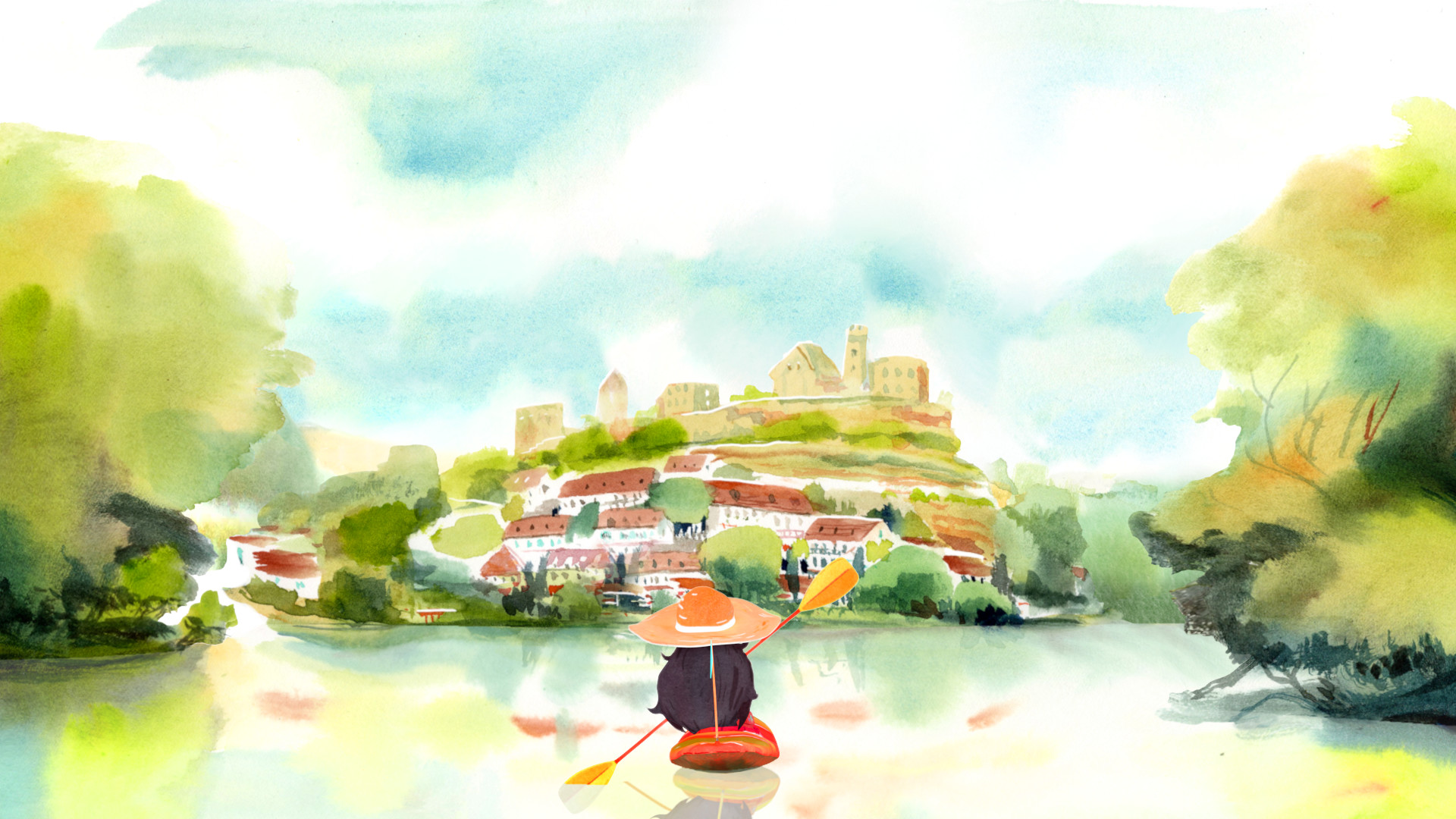 Dordogne : l'aventure narrative tout en aquarelle s'annonce sur Switch et PC