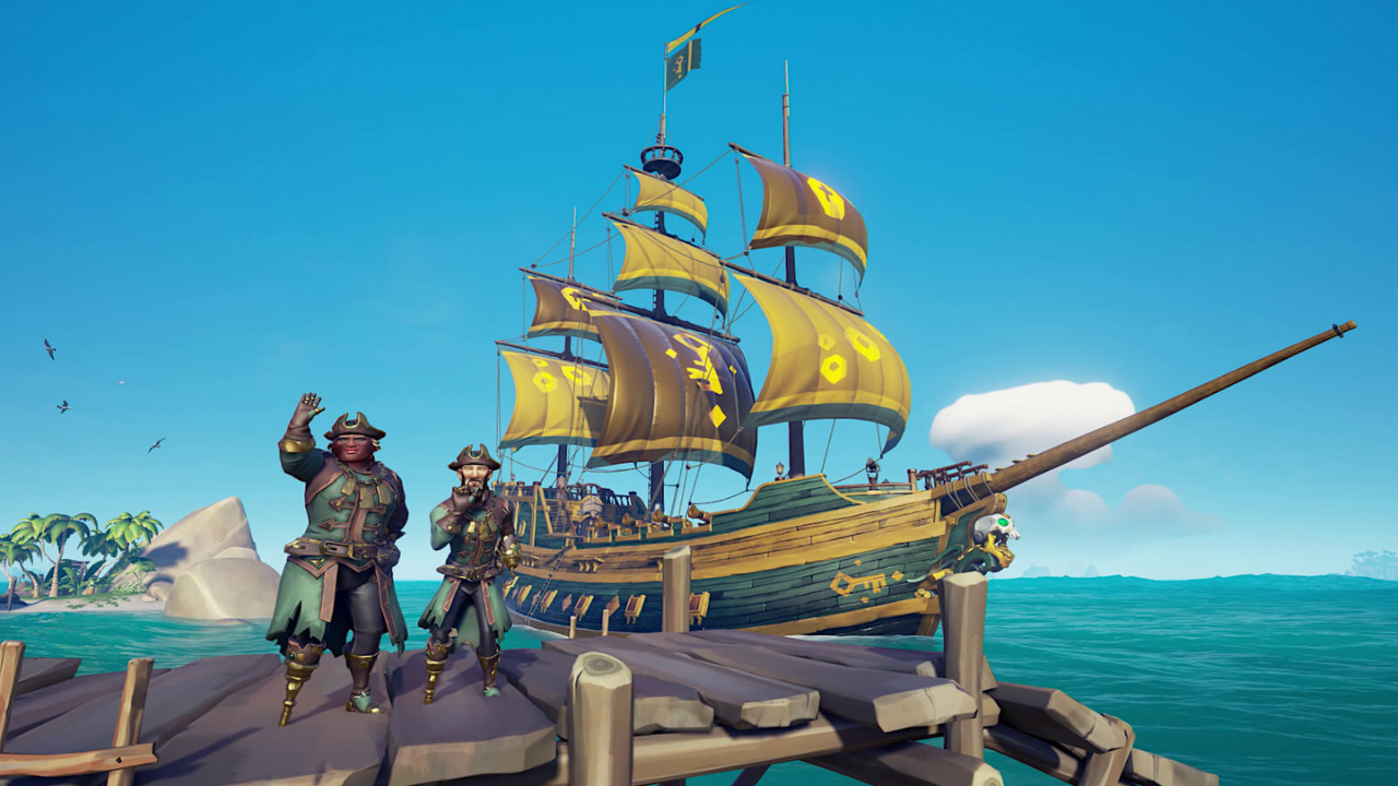 Sea of Thieves lance son week-end double XP