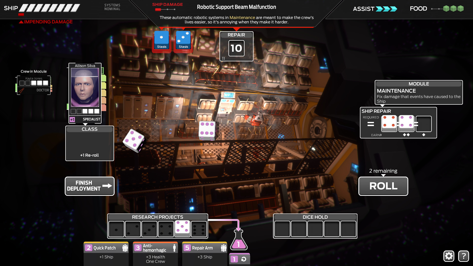 Tharsis : Un gameplay basé sur vos décisions pour survivre dans l'espace